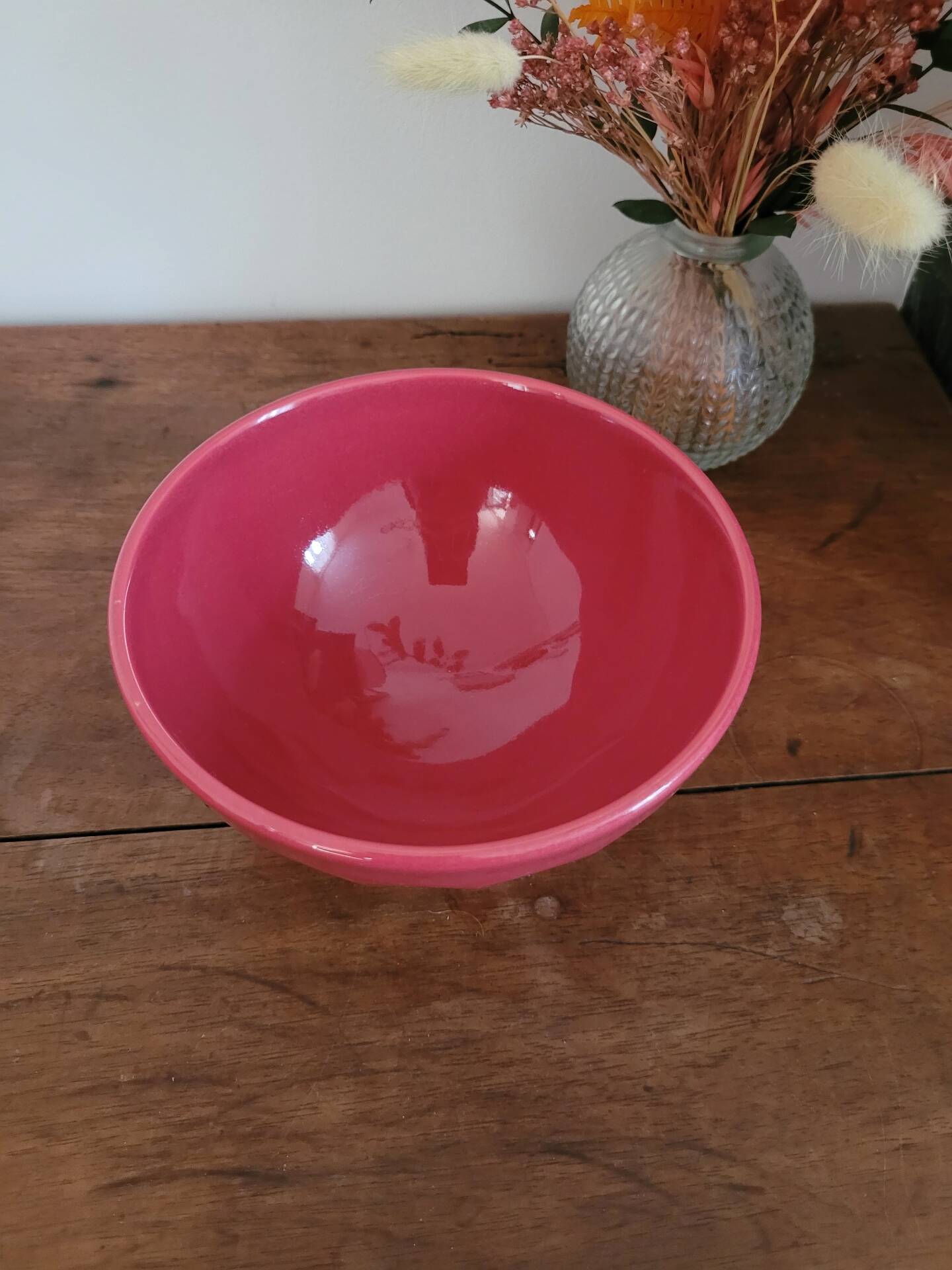 Bol vintage Italy red