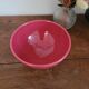 Bol vintage Italy red