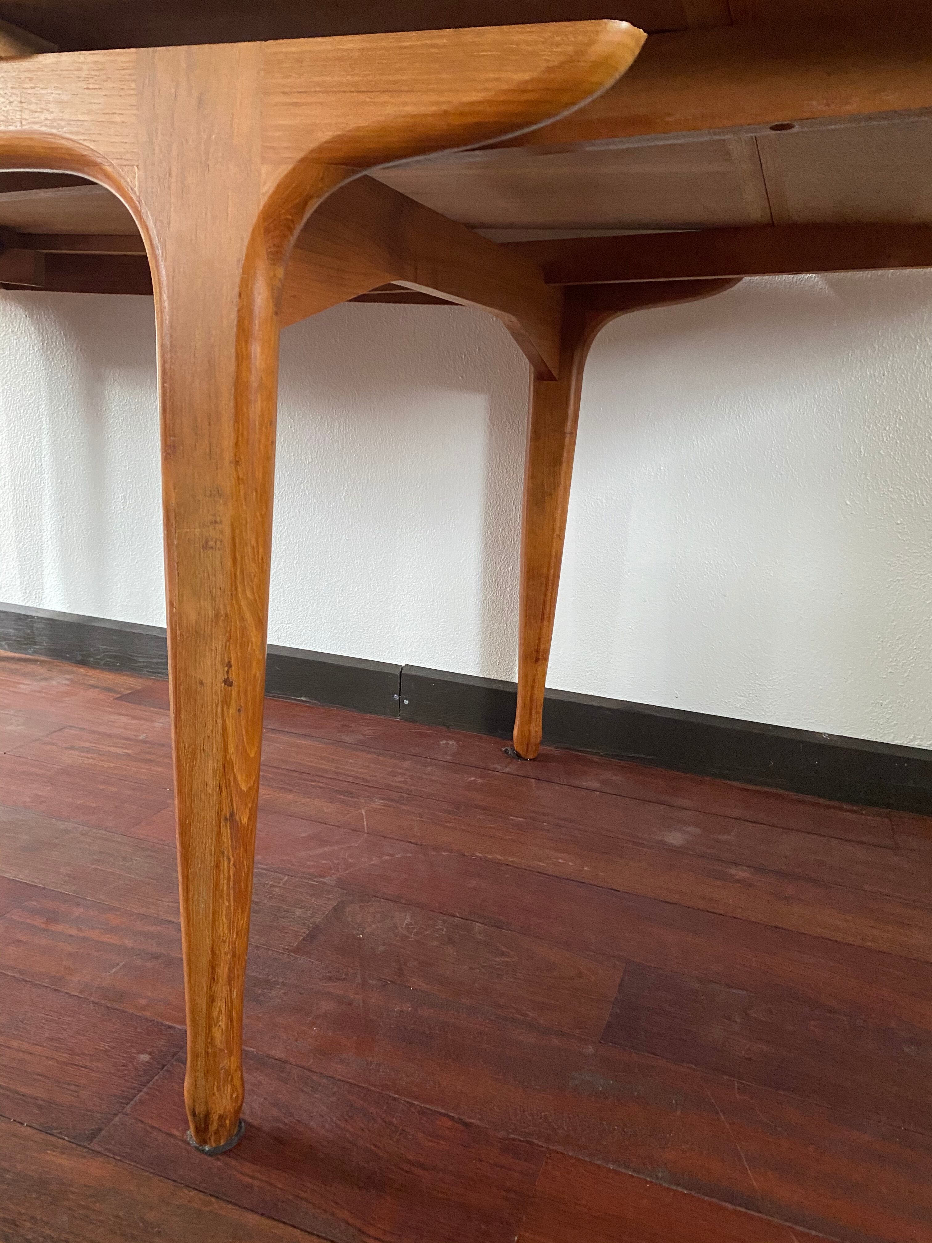 Scandinavian dining table 60s