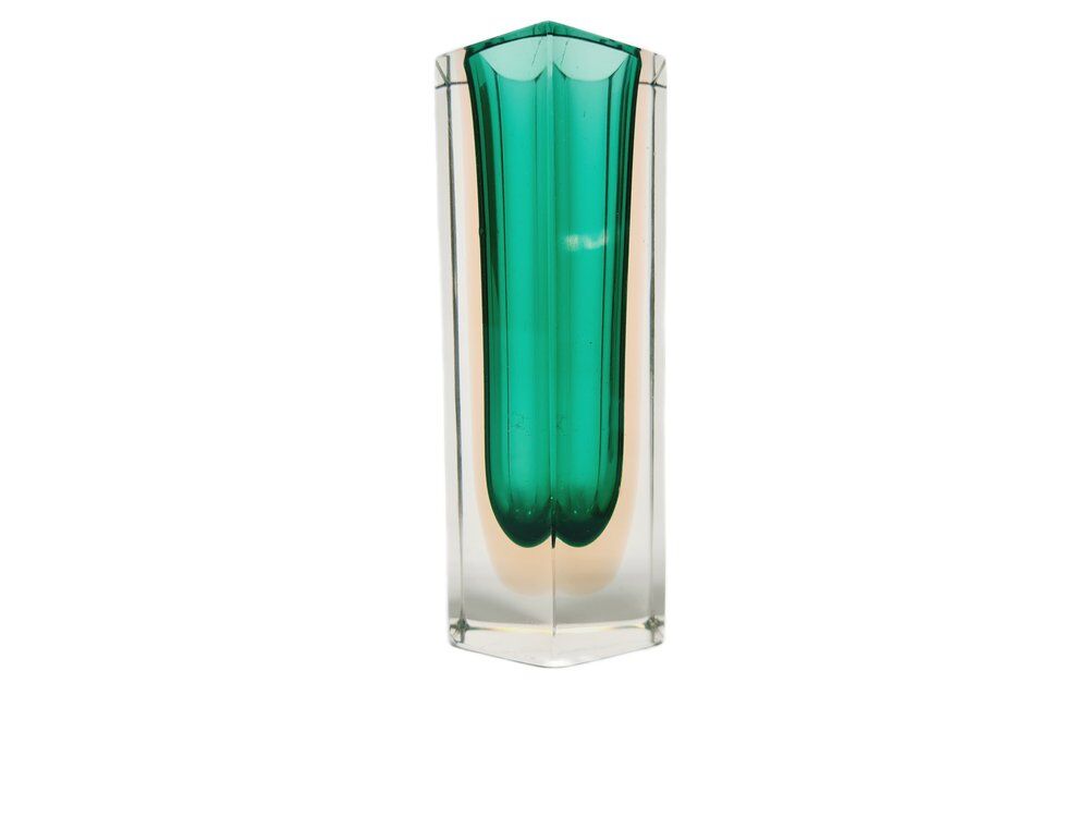 Italian Murano glass vase from Mandruzzato, 1950s