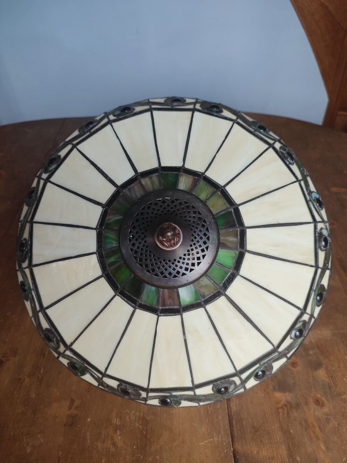 Vintage Tiffany style ceiling lamp