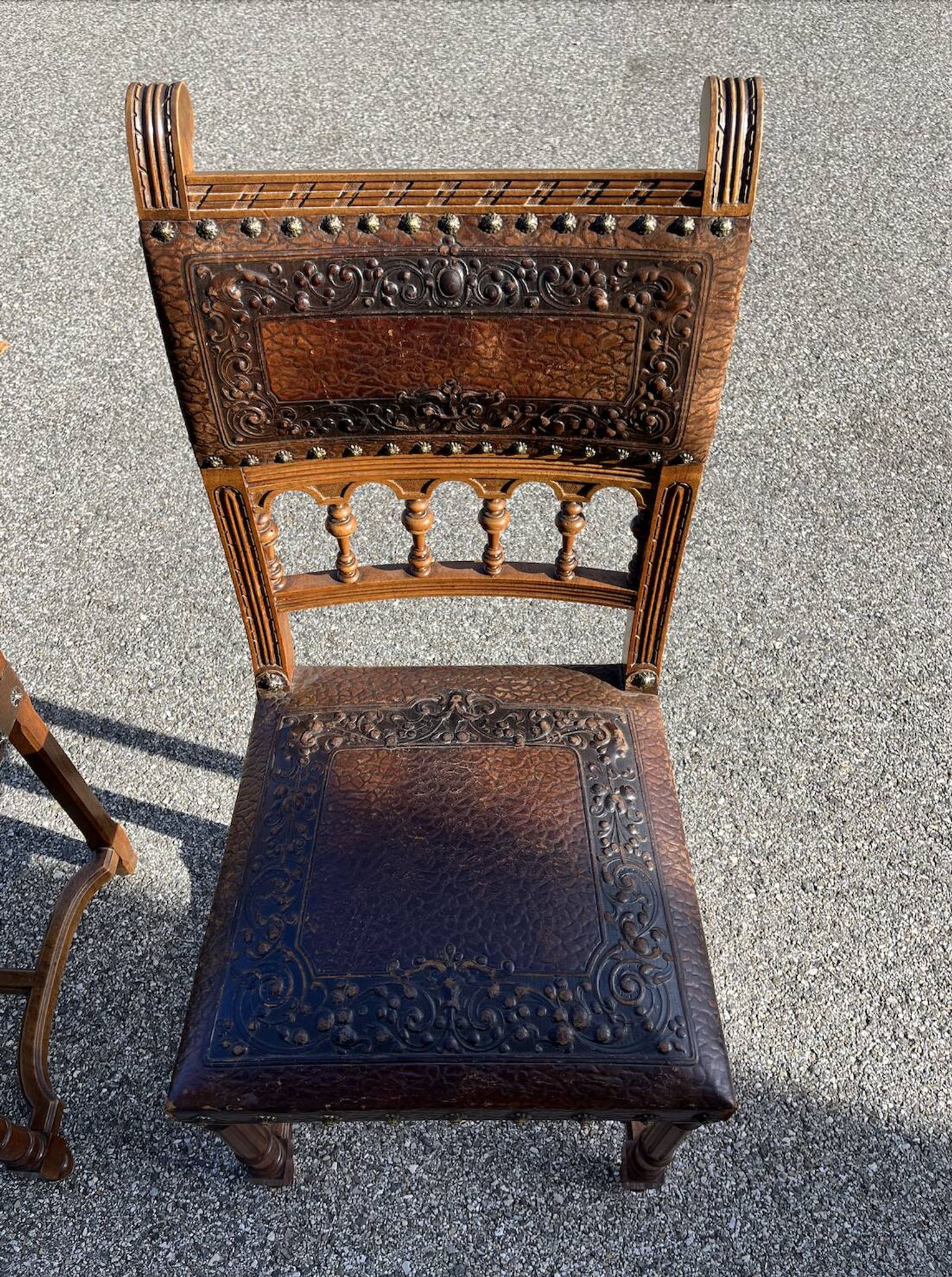 6 chaises Henri II