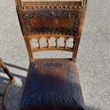 6 Henri II chairs