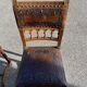 6 Henri II chairs