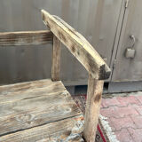 Old wooden bench