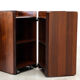 Rare rosewood side cabinets Afra Tobia Scarpa for Maxalto