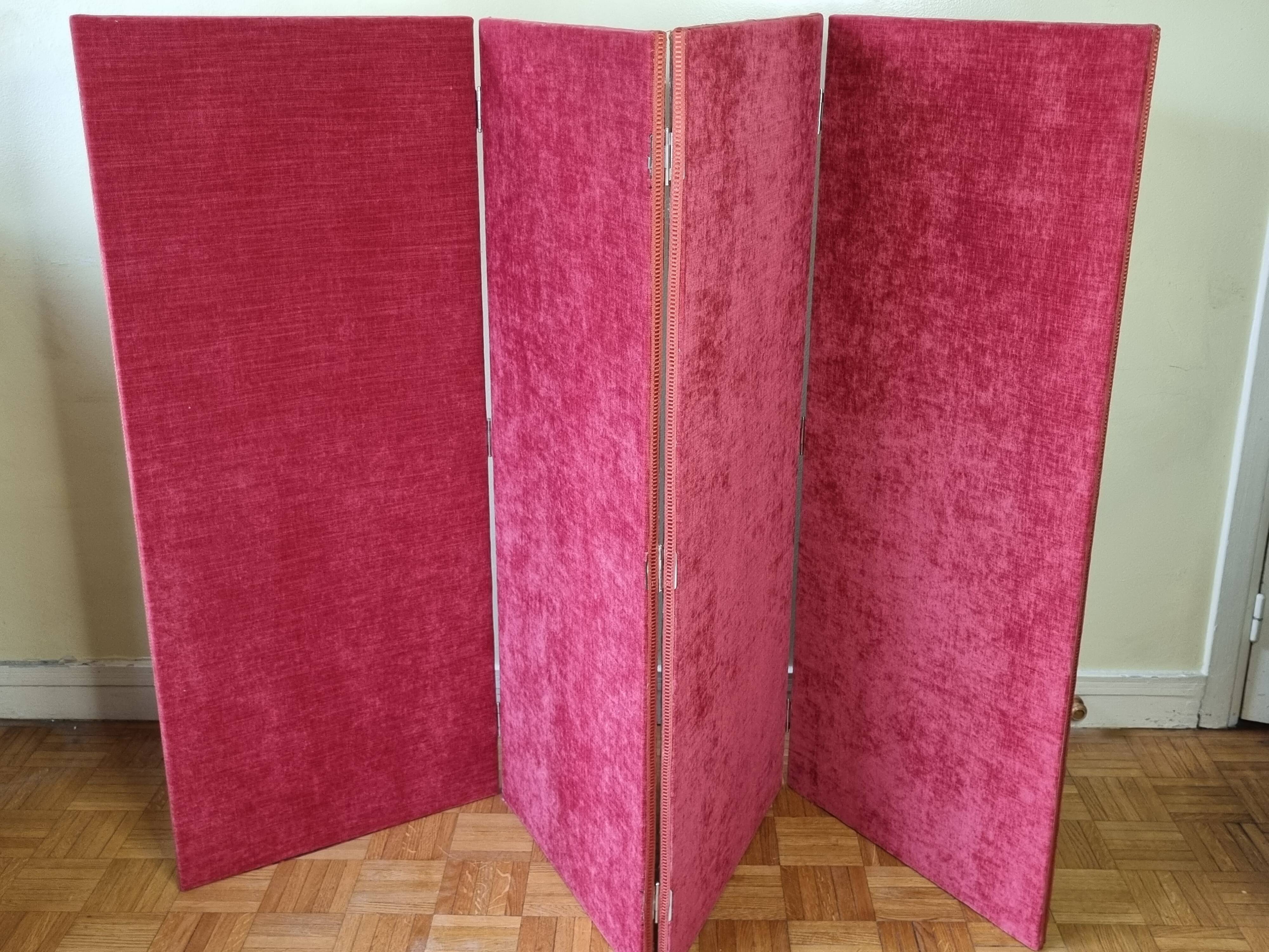 Screen decorated with wool threads, "Huichol" art, Sofia Ribeira, 120 cm