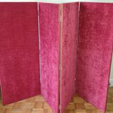 Screen decorated with wool threads, "Huichol" art, Sofia Ribeira, 120 cm