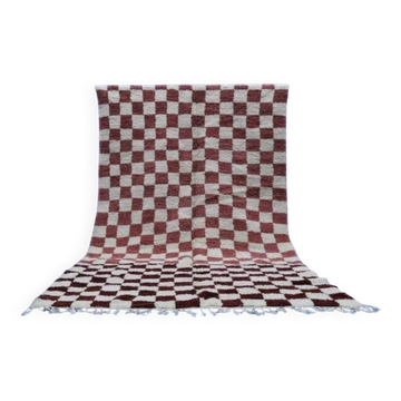 Tapis en laine naturelle tissé main artisanale taille 150/250 cm