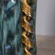 Large 1950s vintage decorated ceramic vase, Italian design