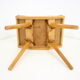 Midcentury Wooden Stool or Footstool/ ULUV, 1960s, Czechoslovakia