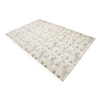 Tapis vintage en laine tapi beige 286x186