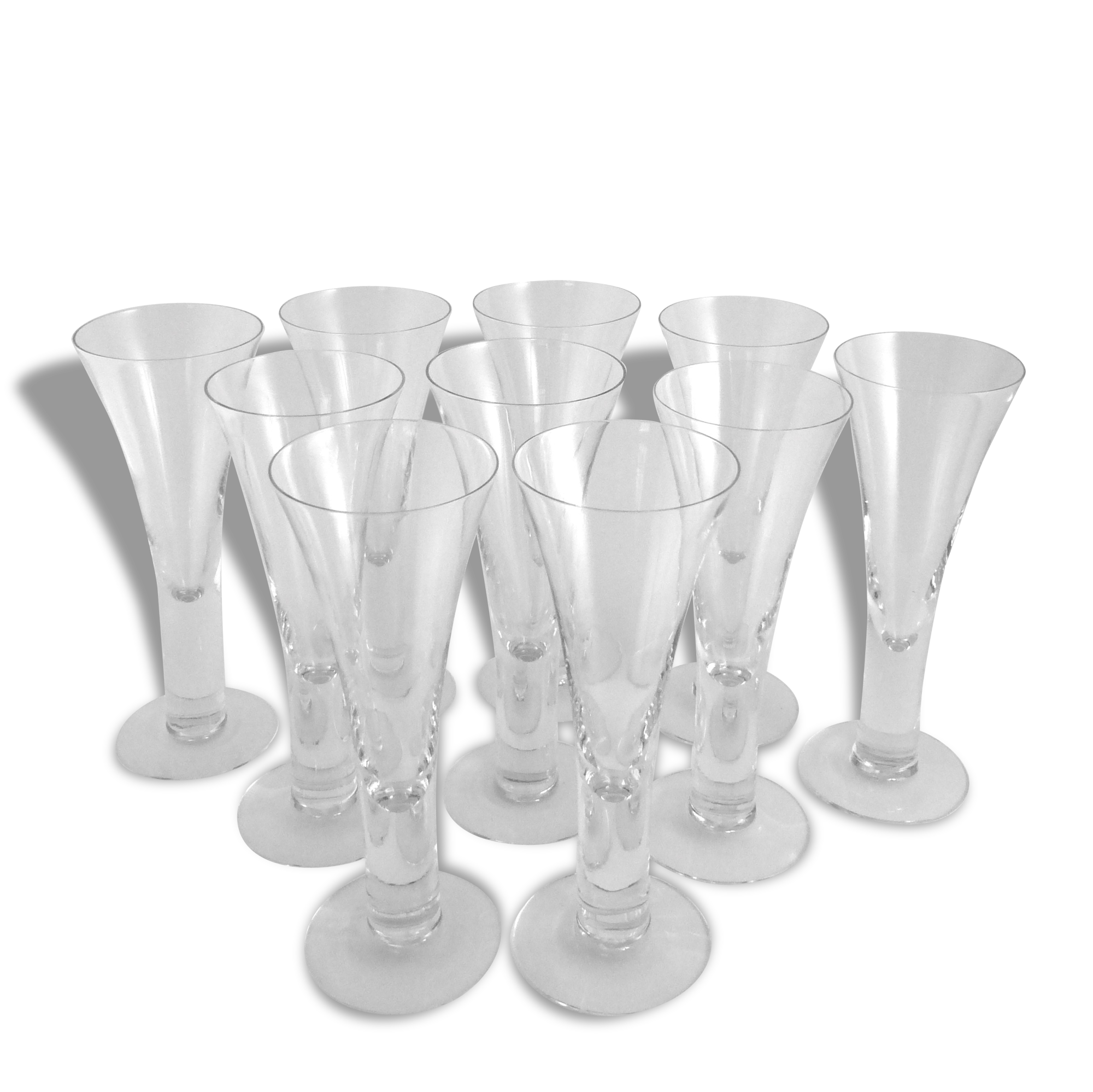 Continuation of wine - Sparkling sign Piersson-Melin - Boda - 1970's glasses