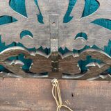 19th century vintage carved wooden mirror