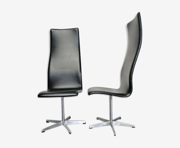 Paire de chaises « Oxford » par Arne Jacobsen pour Fritz Hansen | Selency
