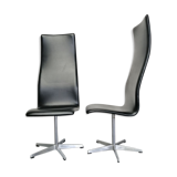 Paire de chaises « Oxford » par Arne Jacobsen pour Fritz Hansen