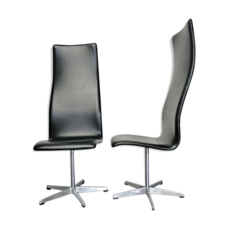 Paire de chaises « Oxford » par Arne Jacobsen pour Fritz Hansen