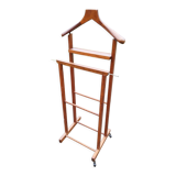 Double wooden night valet