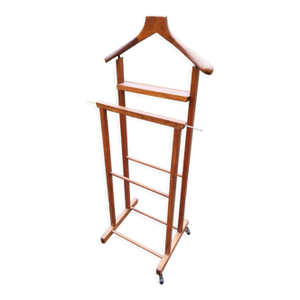 Double wooden night valet