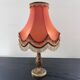 Lampe en laiton abat jour pagode