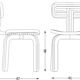 Lot de 4 Chubby Chairs par Dirk Vander Kooij