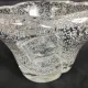 Daum bubble glass vase