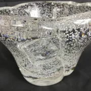 Daum bubble glass vase