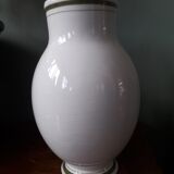 Vase vintage avec décoration pot d'herboriste