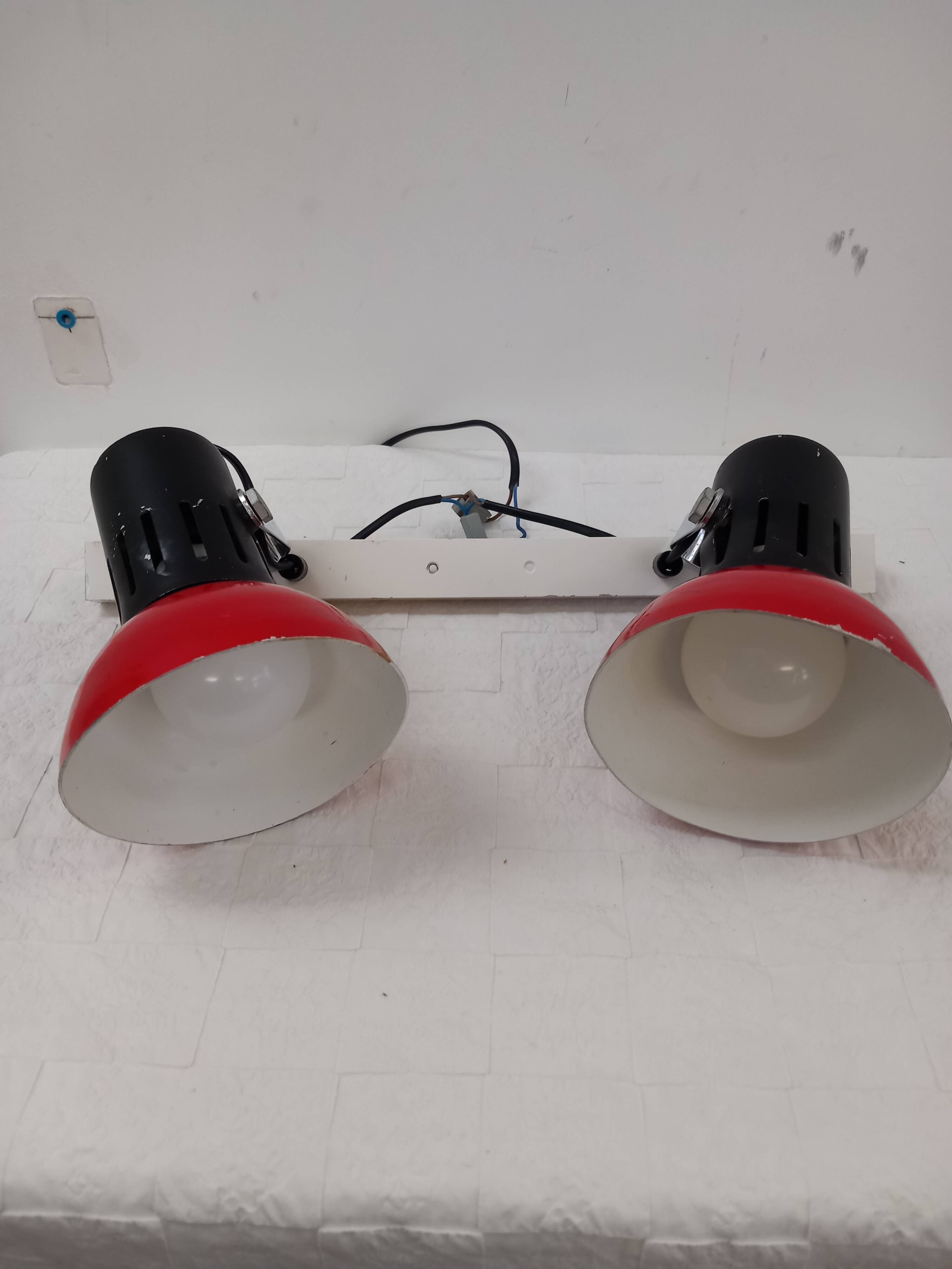 Metal spotlights, vintage.