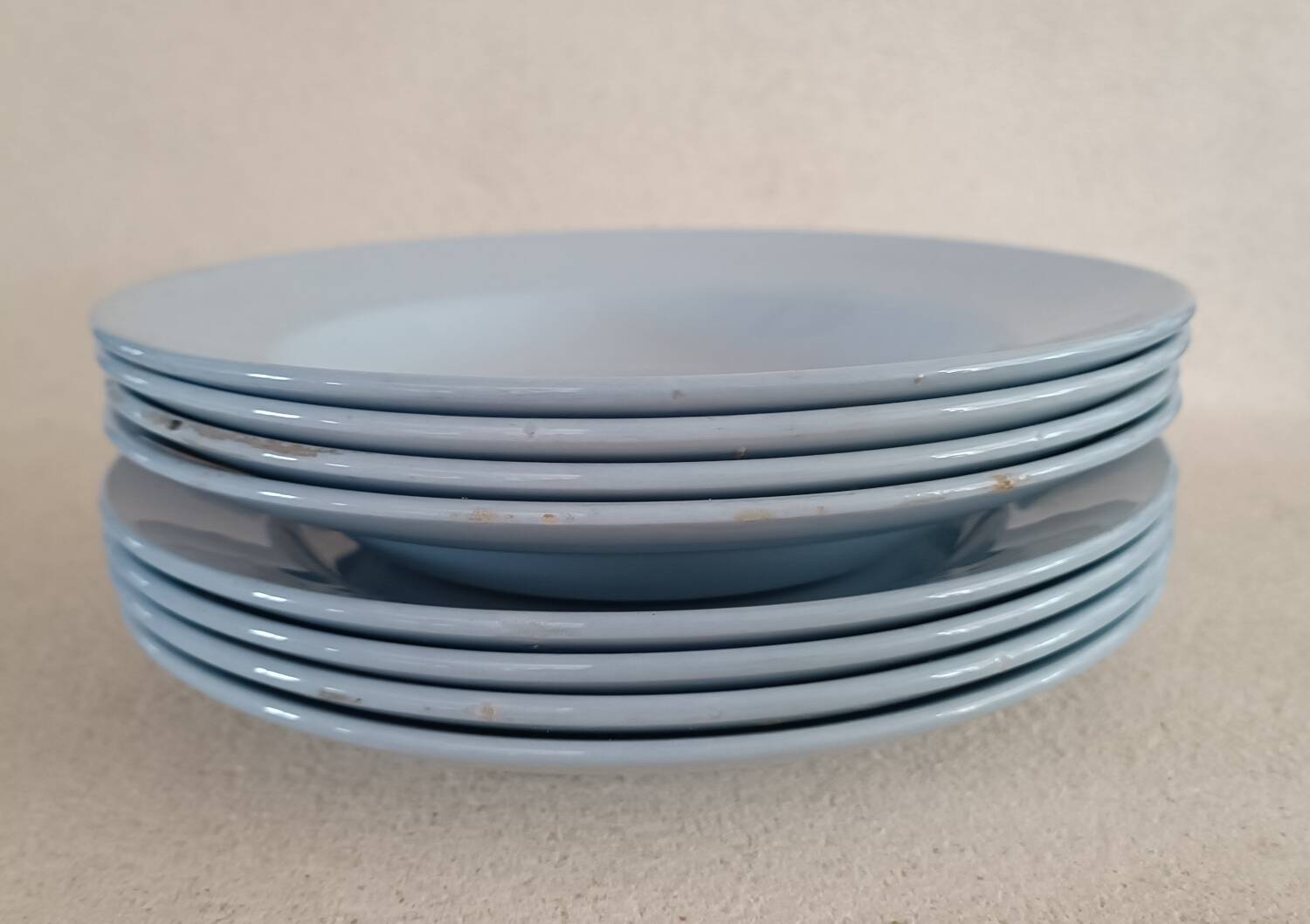 Partie de service assiettes et soupière Gien