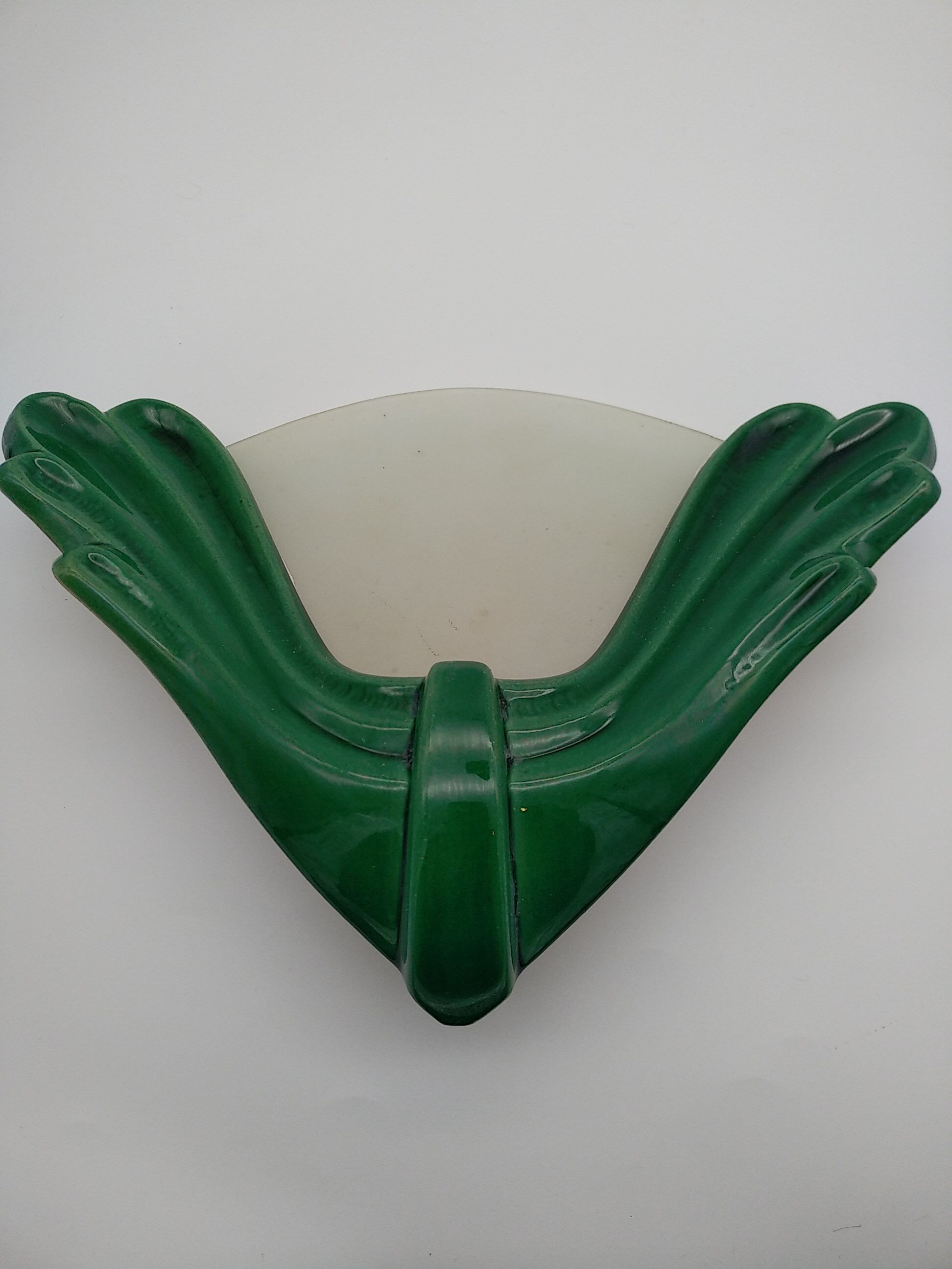 3 art deco wall lamps