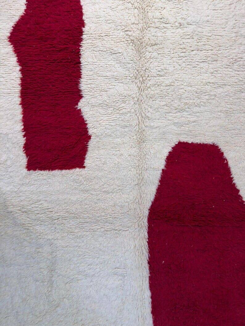 Pure natural wool rug, size 200 x 300 cm