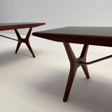 Table basse moderne suédoise en teck par Jo Carlsson, 1960