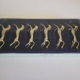 Silver metal knives in their origin box