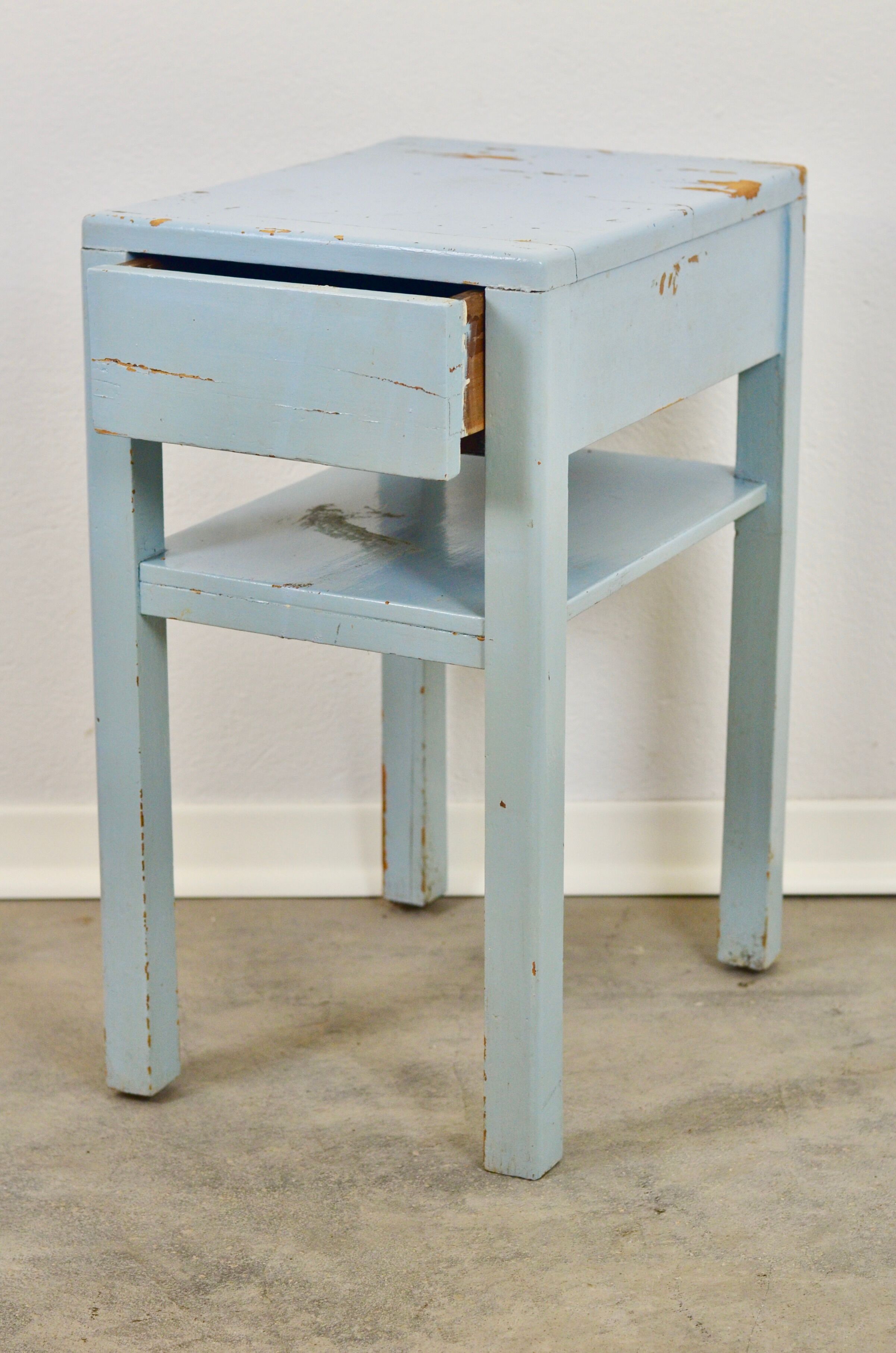 Bedside Table/Night Stand/Cabinet, 1940s