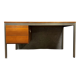 Georges Frydman steel and walnut desk edited by EFA in the 60s