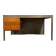 Georges Frydman steel and walnut desk edited by EFA in the 60s