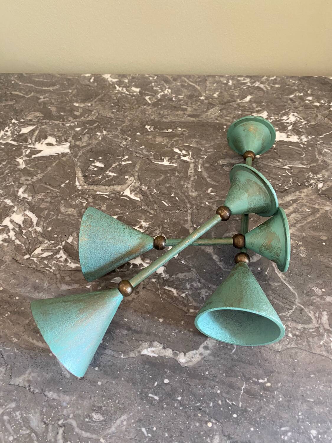 Memphis design candle holder