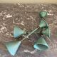 Memphis design candlestick holder