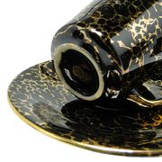 Ira cup and saucer set, mid-century modern, porcelain, Chodzież, Poland, 1970s.