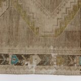 Oushak Brown Handmade Carpet