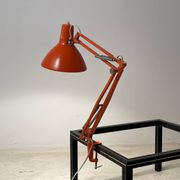 Luxo Regent lamp 1960 orange