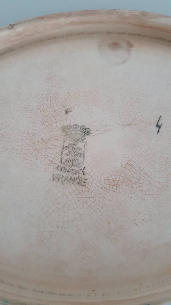 Coupelle en faïence Émaux de Longwy