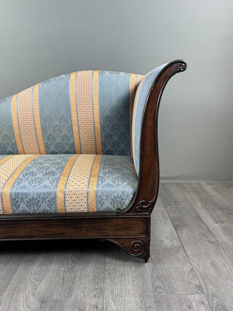 Restoration Period Chaise Longue, 19th Century