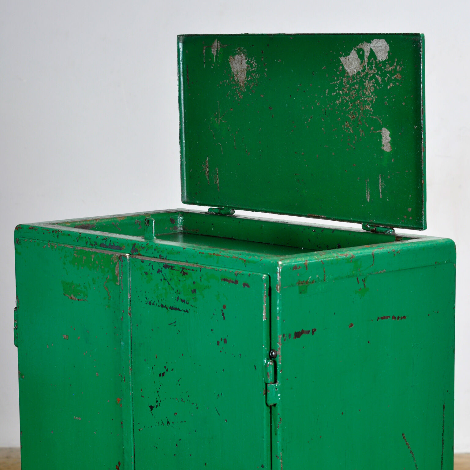 Iron industrial cabinet, 1970s