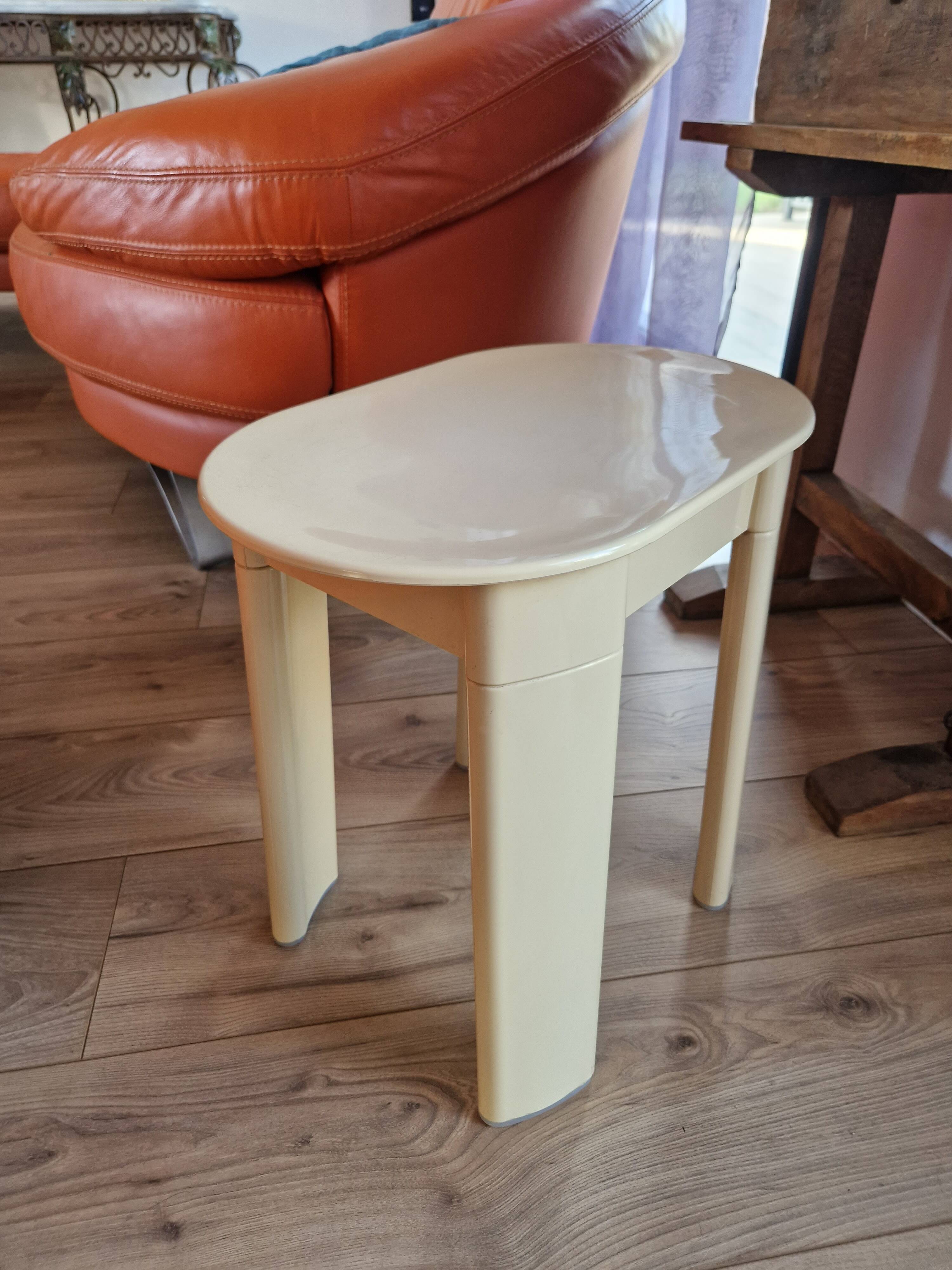 Vintage Gedy G-Box Stool – Olaf Von Bohr, removable legs