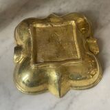 Solid brass cigar ashtray