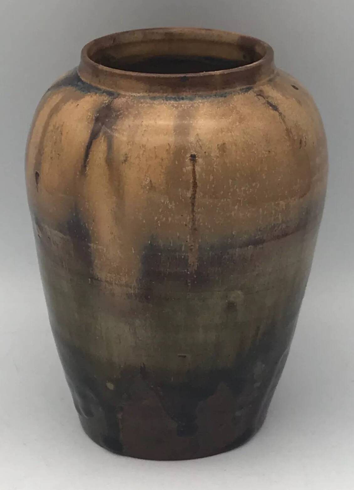 Stoneware VASE signed Thomas CARTIER, Saint Amand en Puisaye, 1918, Art Nouveau