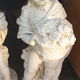 Pair of cherub garden statues reconstituted stone