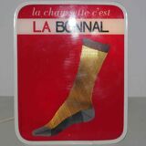Animated illuminated sign 50's "The sock is La Bonnal"